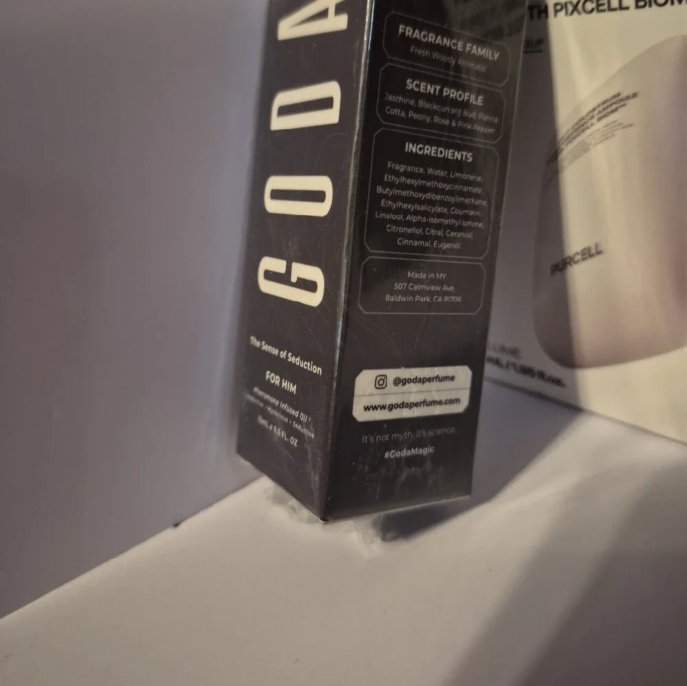 The Sense of Seduction For Him Pheromone Oil - Black